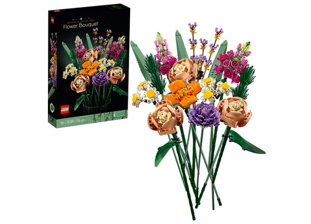 LEGO Flower Bouquet 10280, Комплект за изграждане на изкуствени цветя