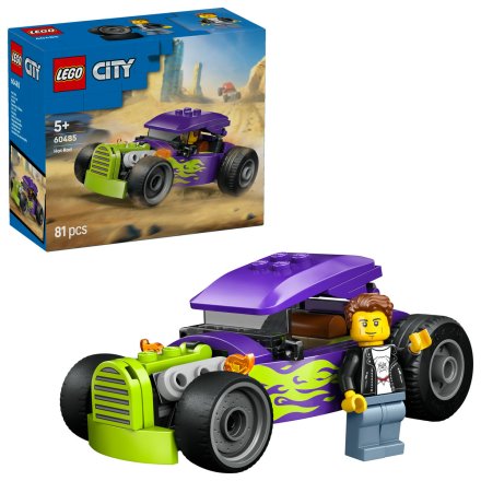 Set LEGO City Vehicul hot rod 60485 Masina de Curse, pentru copii