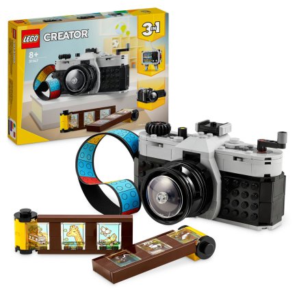 LEGO Creator 3 in 1 Aparat foto retro 31147, Jucarie de constructie copii