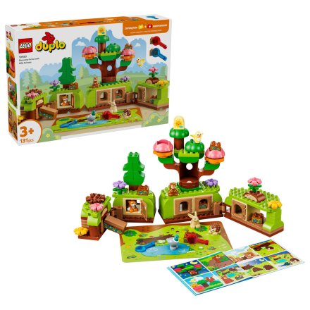 Padurea descoperirilor cu animale salbatice LEGO DUPLO 10480