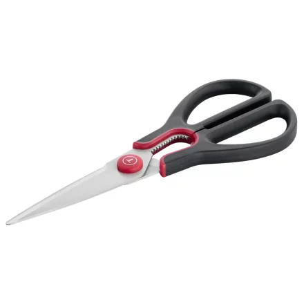 Кухненски ножици Tefal Ingenio K1991234, неръждаема стомана, 3 в 1, черно/червено