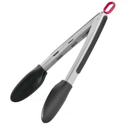 Tefal Ingenio+ Кухненски щипки K1991534, Неръждаема стомана / Силикон, Сребристо/Черно