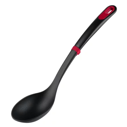 Tefal Ingenio+ Лъжица за сервиране K1980334, Подсилен найлон, Термоустойчива, Черна/Червена