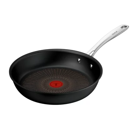Tigaie Tefal Excellence+ 28 cm, Invelis Antiaderent, Tehnologie Thermo-Signal, Compatibila Inductie, Negru