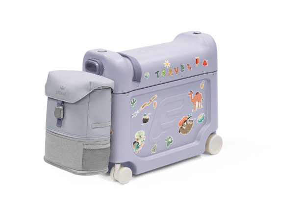 Παιδική Βαλίτσα Stokke JetKids BedBox V4, με Επεκτεινόμενο Σακίδιο Πλάτης, Αρκτικό Μπλε