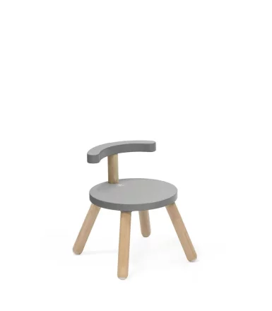 Scaun Reglabil pentru Copii Stokke MuTable V2, Ergonomic, Design Durabil si Confortabil, Storm Grey