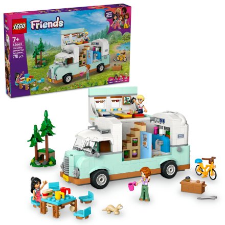 Aventura in rulota cu prietenii LEGO Friends 42663