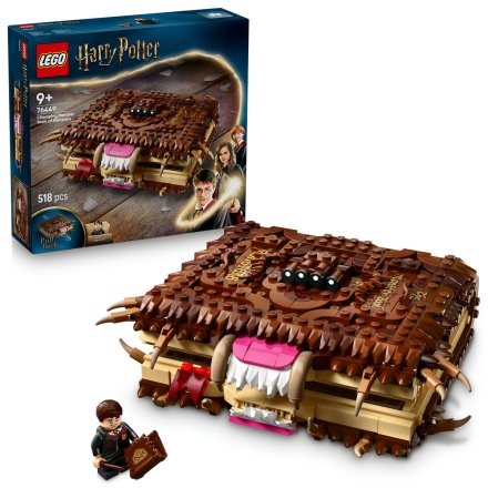 Cartea monstrilor Colti de monstru LEGO Harry Potter 76449