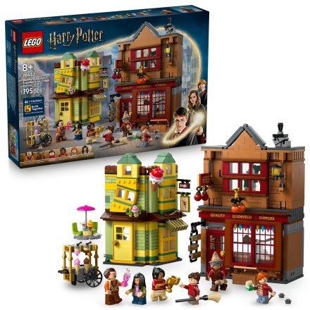 Качествени консумативи за Ваджтхат и магазин за сладолед LEGO Harry Potter 76452