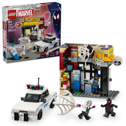 LEGO Marvel Spider-Verse: Майлс Моралес срещу Спот 76311 м, Колекция „През Спайдър-Вселената“