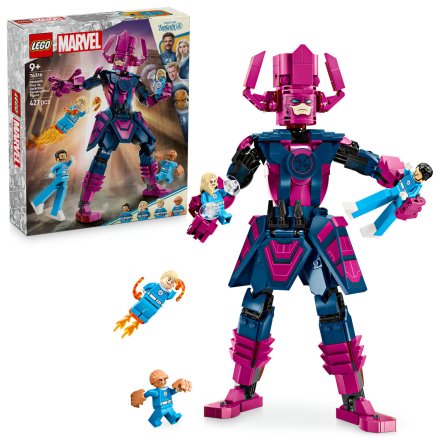Комплект LEGO Marvel Super Heroes: Фантастичната четворка срещу Галактус 76316, Колекция Фантастичната четворка
