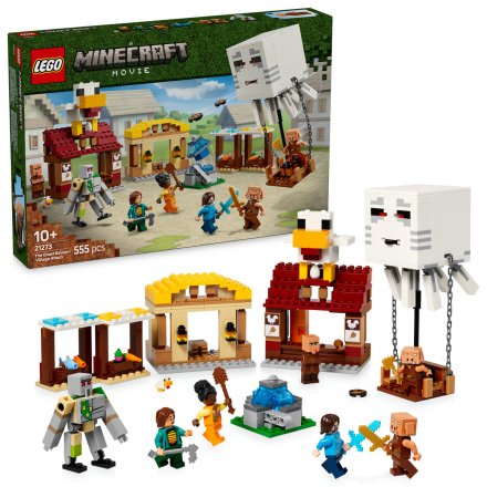 LEGO Minecraft Атака на балони с призраци срещу селото 21273, Интерактивен конструктор