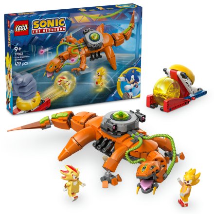 LEGO Sonic Super Shadow vs. Biolizard 77003, Set de constructie interactiv cu lansator