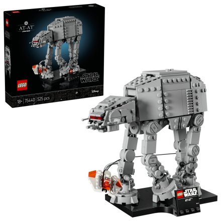 Lego Star Wars 75440 AT-AT Walker, Set Macheta de Constructie si Etalare de Scara Medie pentru Adulti