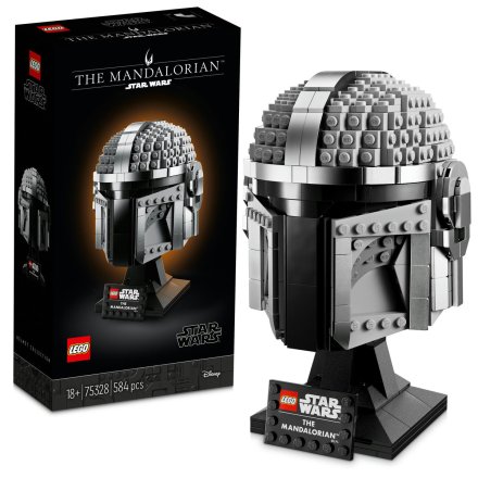 LEGO Star Wars 75328 Το Κράνος Mandalorian, Μοντέλο Κατασκευής Beskar για Ενήλικες