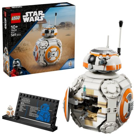 LEGO Star Wars Droid Astromech BB-8, Διαδραστικό Σετ Κατασκευών και Συλλογής για Παιδιά