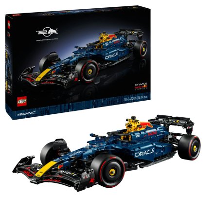 LEGO Technic Автомобил F1 Oracle Red Bull Racing RB20 42206, Модел в мащаб 1:8