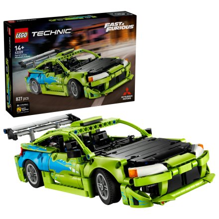 LEGO Technic Mitsubishi Eclipse Fast and Furious Car 42229, Σετ Κατασκευών, 827 Τεμάχια