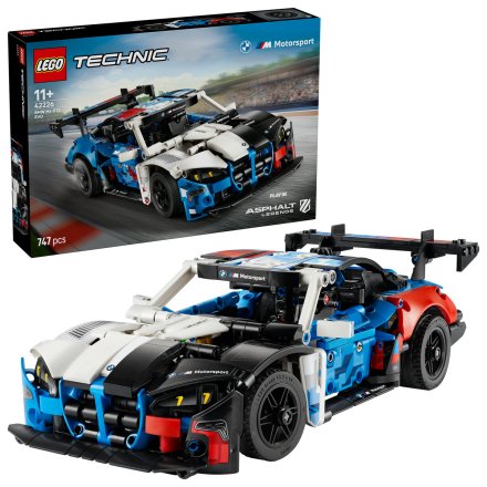 LEGO Technic BMW M4 GT3 EVO Αγωνιστικό Αυτοκίνητο 42226, Σετ με 747 Κομμάτια και Ψηφιακή Έκδοση Asphalt Legends