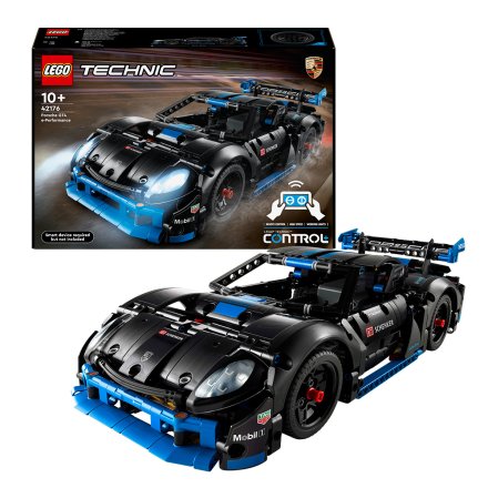 LEGO Technic Porsche GT4 e-Performance Race Car 42176, Τηλεκατευθυνόμενο αγωνιστικό μοντέλο, για παιδιά