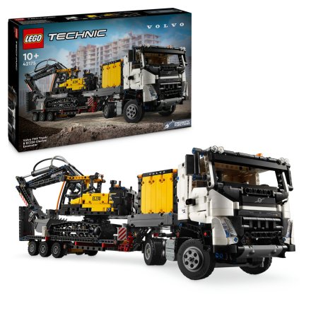 LEGO Technic Volvo FMX Φορτηγό και Ηλεκτρικός Εκσκαφέας EC230 42175, Σετ Κατασκευών