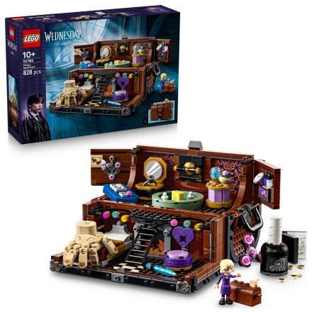 LEGO Wednesday Διαμέρισμα της Μάνα 76785, Φορητό Σετ Κατασκευών με την Ένιντ και τη Μάνα