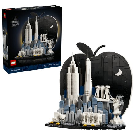 LEGO Architecture Νέα Υόρκη, Το Μεγάλο Μήλο 21066, Συλλεκτικό Σετ, για Ενήλικες, με 1.465 Κομμάτια