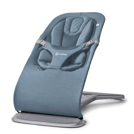 Balansoar pentru copii 3 in 1 Ergobaby Evolve, ajustabil, Oxford Blue
