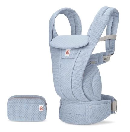 Μάρσιπος Ergobaby, OMNI Deluxe Mesh, Εργονομικός, Serene Blue
