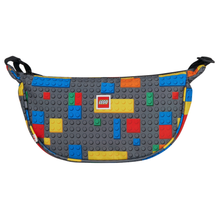 Geanta Crossbody Mare LEGO Colorful Bricks, Umar, Urban, Originala