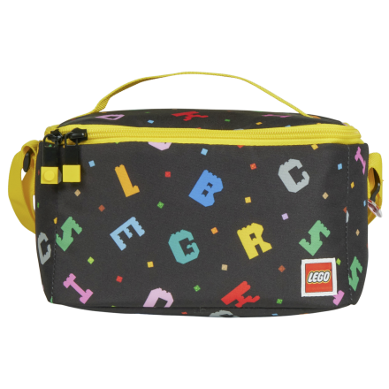Geanta Termoizolanta pentru Pranz LEGO Colorful Typography, 4L, Originala