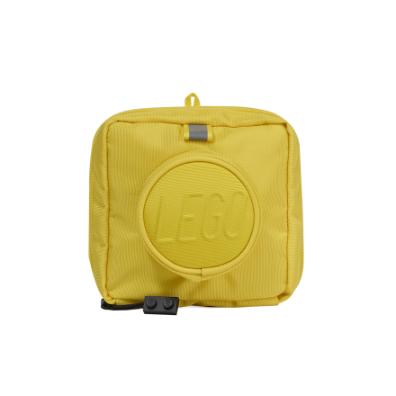 Geanta Tote Pliabila LEGO Signature Brick, 1x1, Galben, 25L
