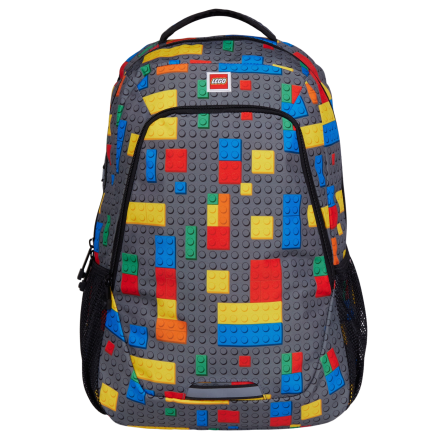 Ghiozdan scolar LEGO Colorful Bricks ZERO Light 20042A-2607, Rucsac pentru copii, 22L