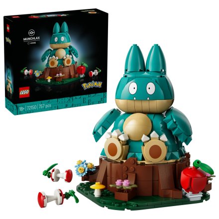 LEGO Pokemon Munchlax Σετ 72150, Συλλεκτική Φιγούρα, 757 κομμάτια