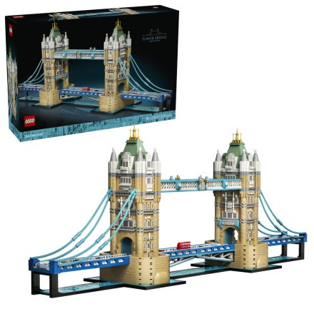 LEGO Architecture - Тауър Бридж 21067, Комплект за сглобяване, 3745 части