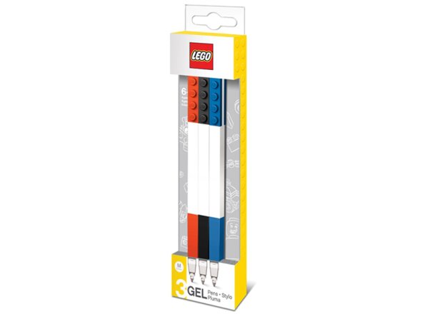 Комплект от 3 гел химикалки LEGO 51513, Училищни пособия