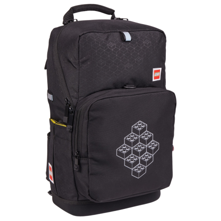 Set 3 Piese Ghiozdan si Rechizite LEGO Bricks 20254-2511, Spate Ergonomic, Sac Sport si Penar Incapator