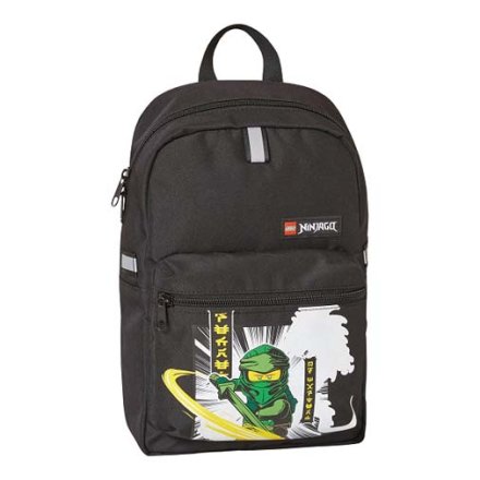 Rucsac Excursie LEGO Ninjago Verde 20243-2301, Usor, Spatios, Bretele Ajustabile si Elemente Reflectorizante
