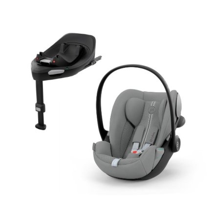 Scoica auto Cybex Gold Cloud G3 i-Size Plus pentru copii, 40 - 87 cm + baza G3, Stone Grey
