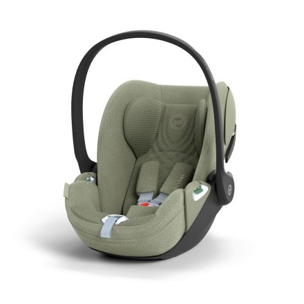 Scoica auto Cybex Platinum Cloud T Plus i-Size pentru copii, 0-24 luni, confortabila - Sage Green