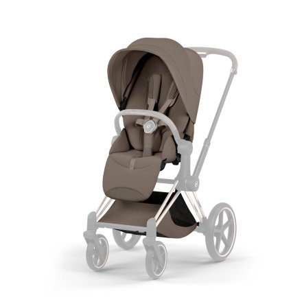Material textil pentru carucior Cybex Platinum Style Priam si e-Priam, Coconut Brown