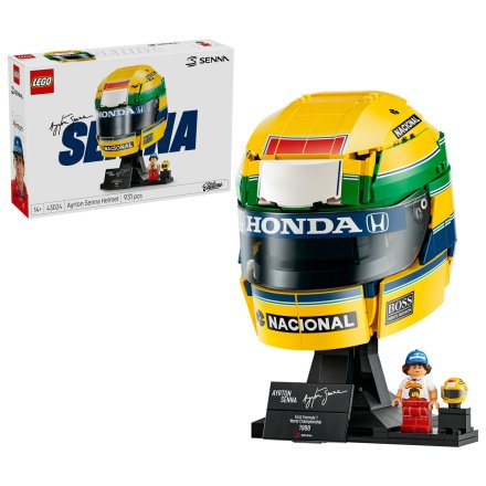 LEGO Editions Casca lui Ayrton Senna 43024, Set Constructie, 931 Piese, 14 + ani