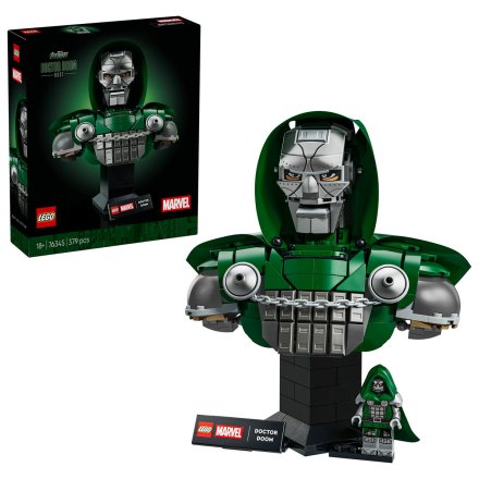 LEGO Marvel Super Heroes Bustul Doctorului Doom 76345, 379 Piese, 18 + ani