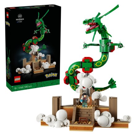 LEGO Pokemon Rayquaza 72168, Конструктор, 1083 части, 18+ години
