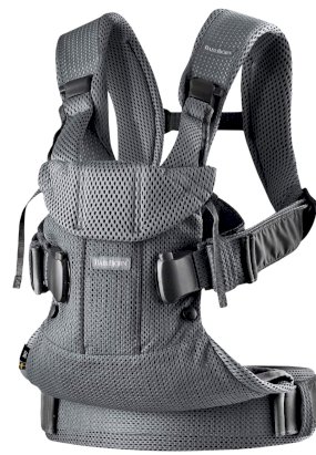 Marsupiu pentru bebelusi BabyBjorn One Air anatomic 3D Mesh - Anthracite