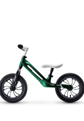 bicicleta fara pedale 4 8 ani Bicicleta pentru copii Qplay Racer, ergonomica, +3 ani, fara pedale - Verde