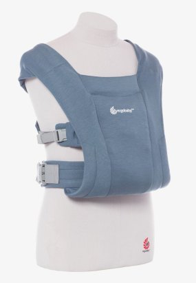 Marsupiu pentru bebelusi Ergobaby Embrace versatil nastere - 11 kg, Oxford Blue