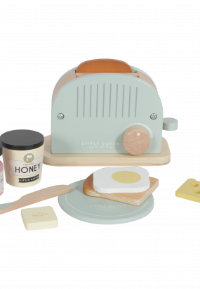 Toaster Little Dutch cu Functie Pop-Up si Accesorii