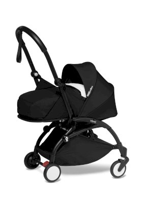 Carucior nou nascuti BABYZEN YOYO², cadru negru cu pachet nou nascut Black