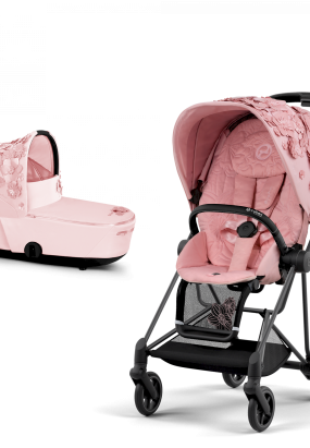 Baby Transport Carucior 2 in 1 pentru copii Cybex Mios 3.0 Simply Flowers, cu landou